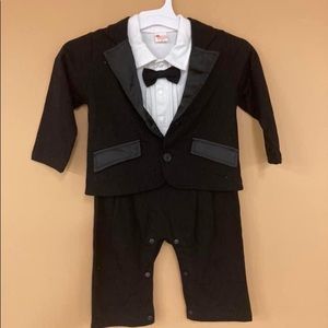 Black Child Boys Suit
